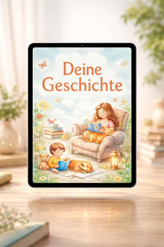 Deine Geschichte – Kinderbuchstil
